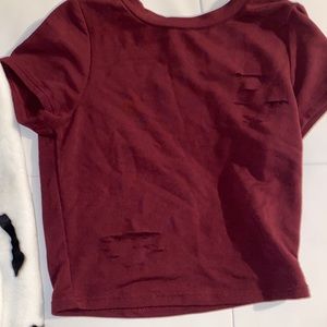 Crop top shirt